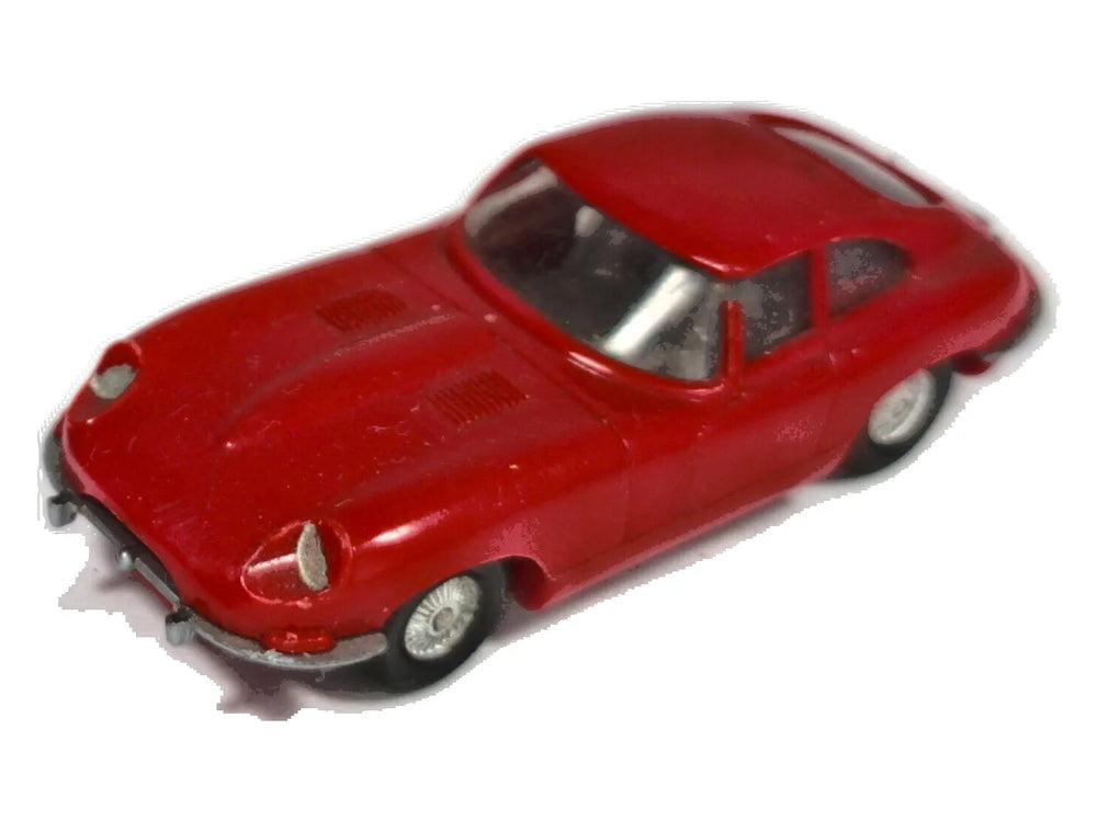 Jaguar E-Type Coupe Mini Jet Wiking '80 Czerwony 1:87 Made in Germany