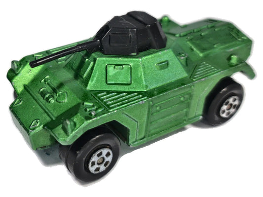 Czołg Weasel Rolamatics Wojsko Matchbox 1973 Zielony 1:64 Made in England