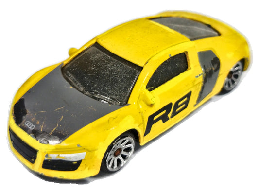 Audi R8 Majorette Żółty 1:60