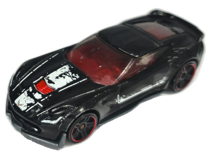 Corvette C7 Z06 Hot Wheels 2016 1:64 Luzak Czarny