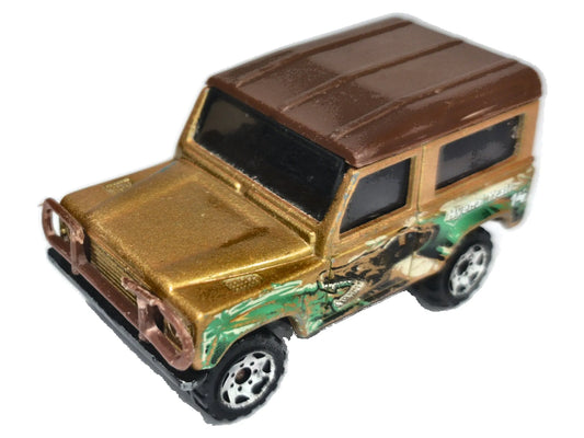 Land Rover Ninety Hot Wheels 1987 1:64 Luzak Złoty