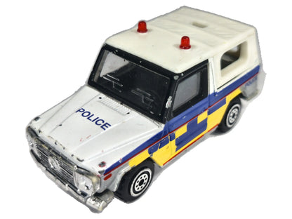MERCEDES-BENZ G-WAGON POLICE, Realtoy, Die cast, Biały, 1:67, Resoraki