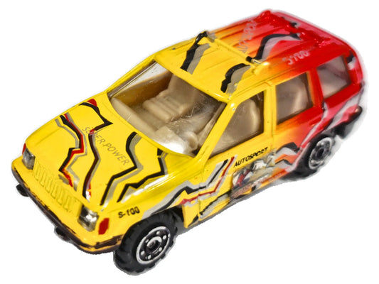 Jeep Grand Cherokee Pioneer 07/10 1:64 FULL POWER Luzak Żółty