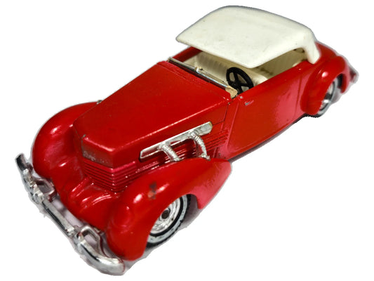 1937 Cord Model 812 Convertible Phaeton Matchbox 1978 1:43 Made in England