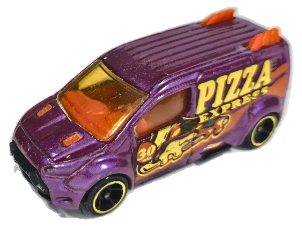 Ford Transit Connect Hot Wheels 2014 HW CITY 1:64 Furgonetka Food Truck