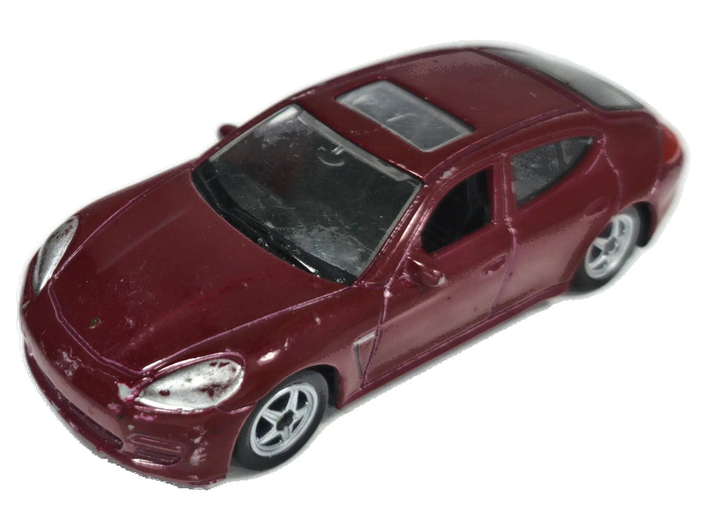 Porsche Panamera Welly 1:64 Bordowy