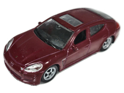 Porsche Panamera Welly 1:64 Bordowy