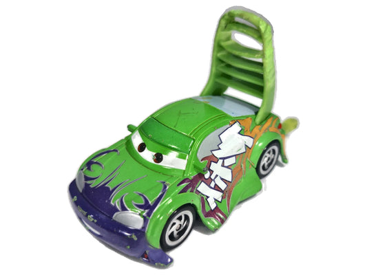 WINGO, Auta Disnet Pixar by Mattel, Die cast Y0477, Zielony, 1:55, Resoraki