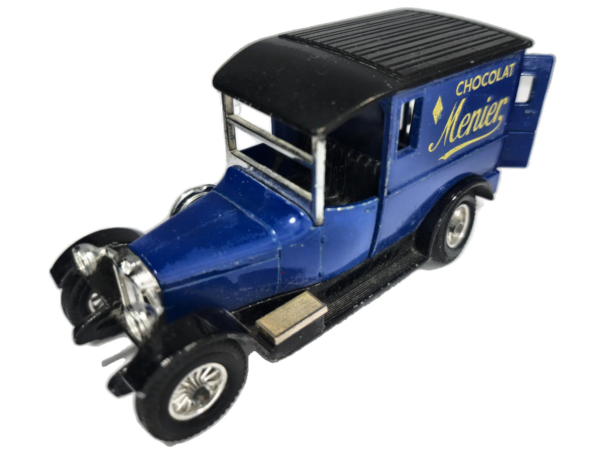 1927 Talbot Van Matchbox 1978 Niebieski 1:32 Made in England Menier