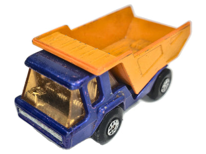 ATLAS, TRUCK, Matchbox 1975, Die cast NO.23, Fioletowy, 1:64, Resoraki