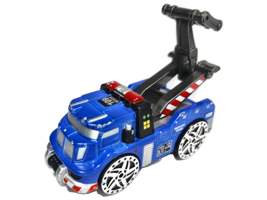 Fantazyjna Ciężarówka Holownicza Pomoc drogowa Realtoy Niebieski 1:55