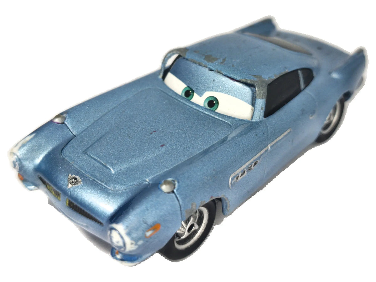 AGENT FINN MCMISSILE "AUTA", Disney/Pixar, Die cast V2799, Błękitny, 1:48