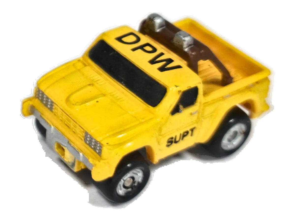 PICKUP 4X4 SUPT DPW Micro Machines Galoob 1988 Żółty 1:87