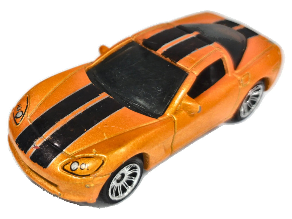 Chevrolet Corvette Matchbox 2003 1:60 Luzak Pomarańczowy