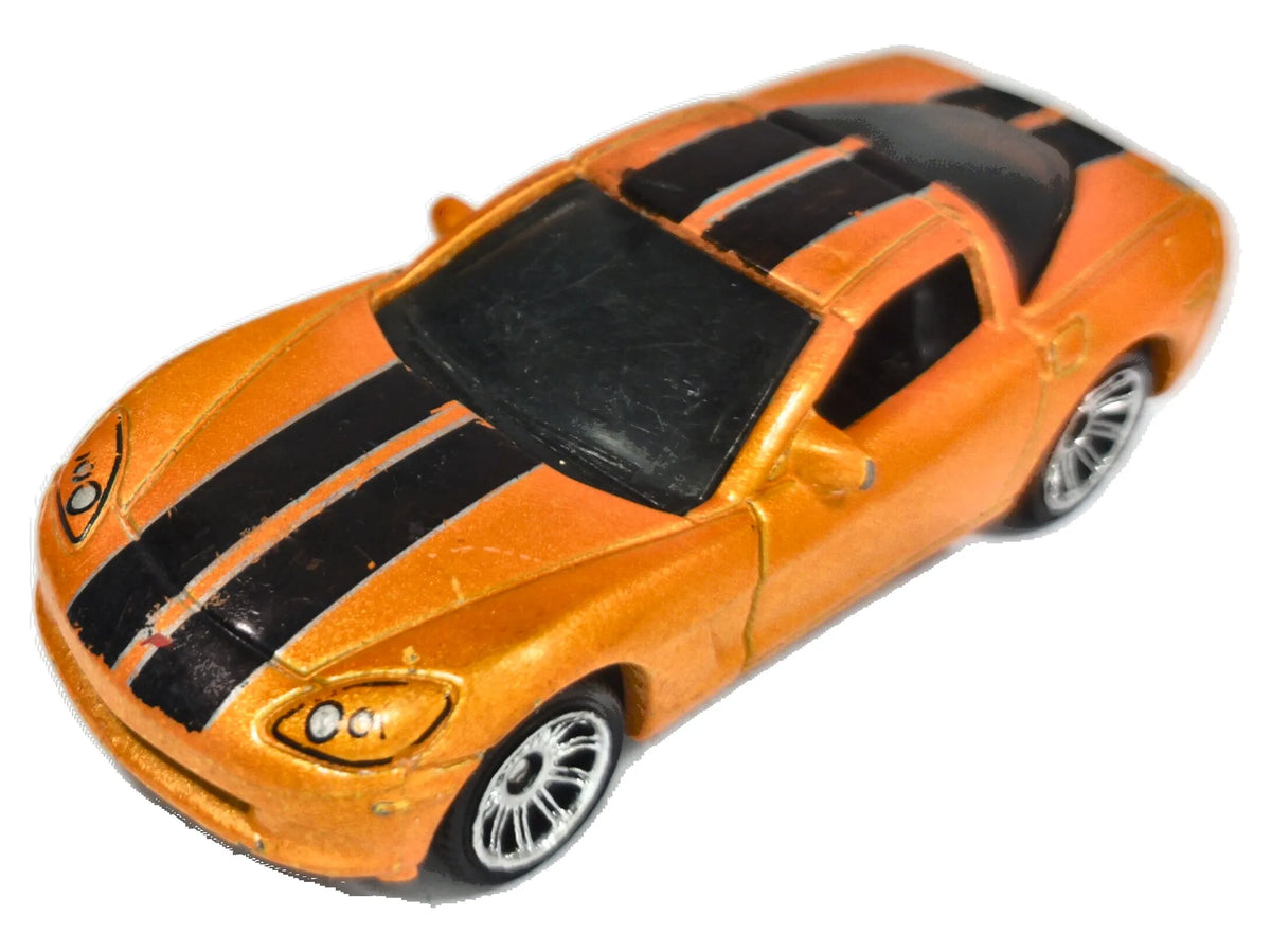 Chevrolet Corvette Matchbox 2003 1:60 Luzak Pomarańczowy