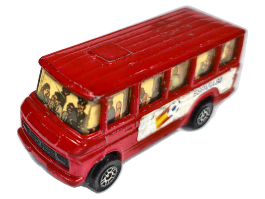 Mercedes-Benz Bus Corgi Juniors Corgi '80 Czerwony 1:72 Made in Gt Britain