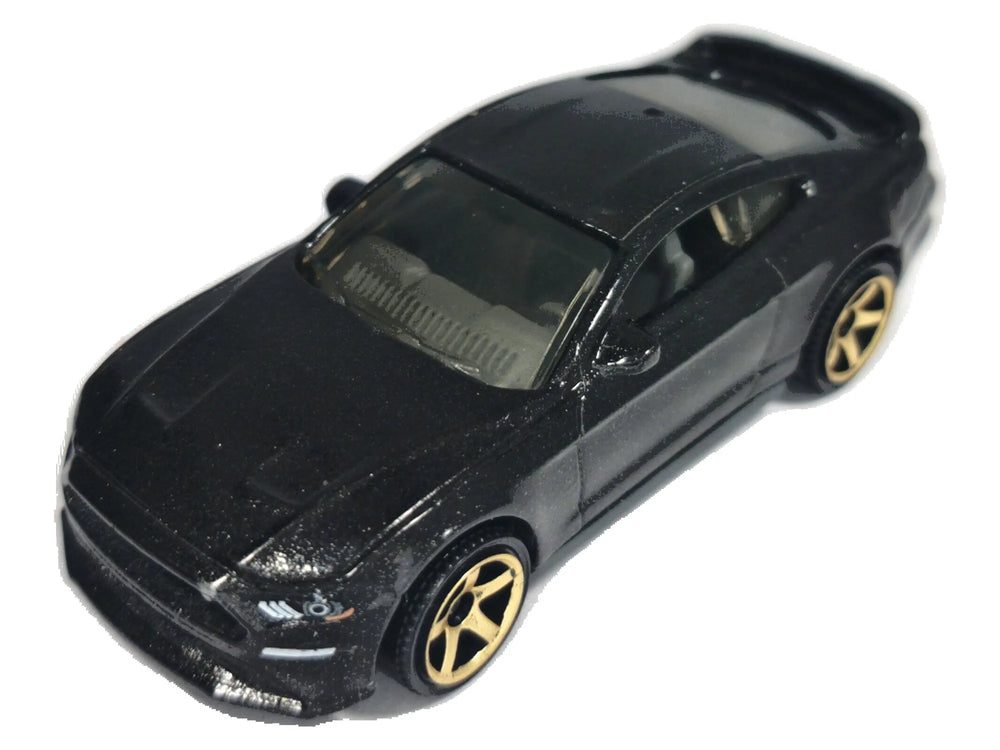 '19 FORD MUSTANG COUPE, Matchbox 2019, Die cast MB1226 Czarny 1:64 Resoraki