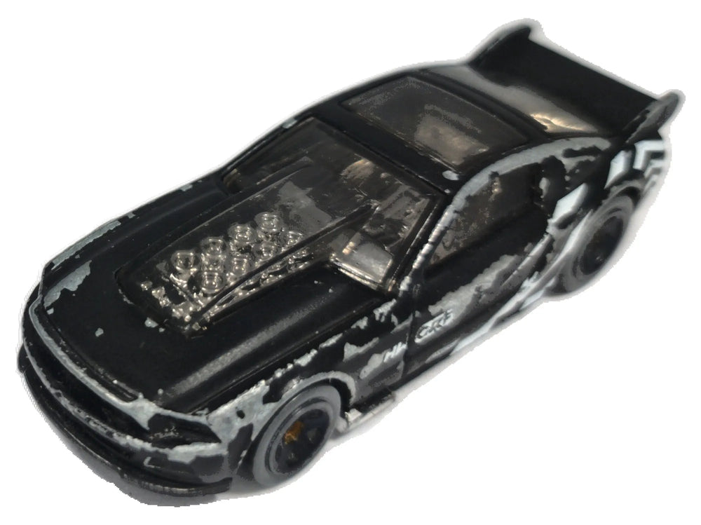 Ford Mustang GT Hot Wheels 2012 1:64 Muscle car Luzak Czarny