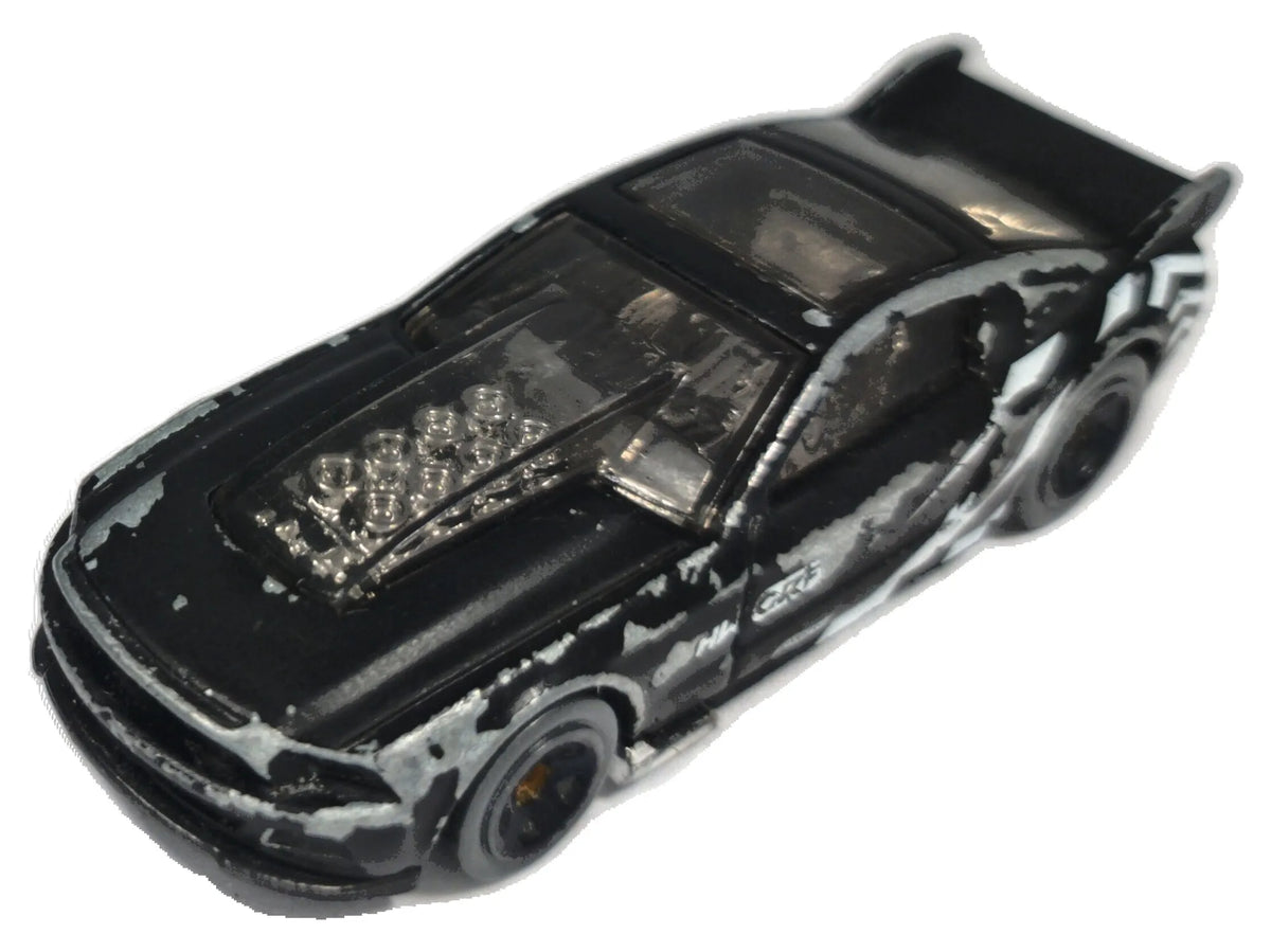Ford Mustang GT Hot Wheels 2012 1:64 Muscle car Luzak Czarny