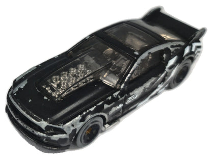 Ford Mustang GT Hot Wheels 2012 1:64 Muscle car Luzak Czarny