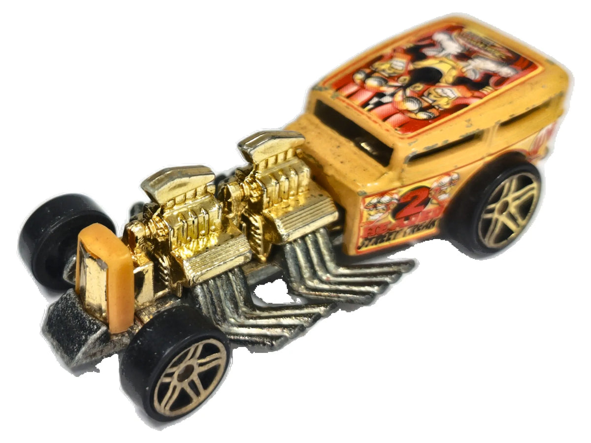 Way 2 Fast Hot Wheels 1996 1:64 Luzak Złoty 2xMetal 2 Headed Street Freak