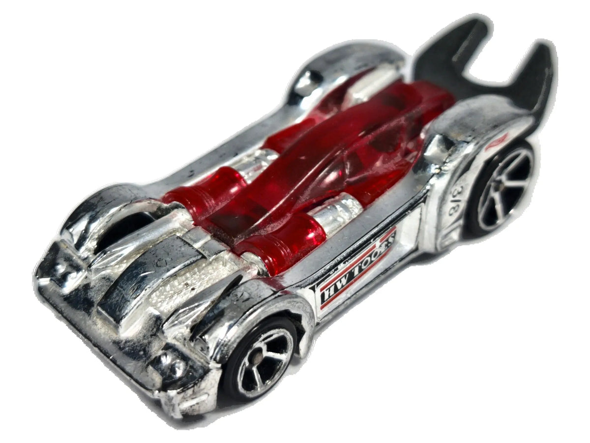 Tooligan HW Tools Hot Wheels 2009 Srebrny 1:64
