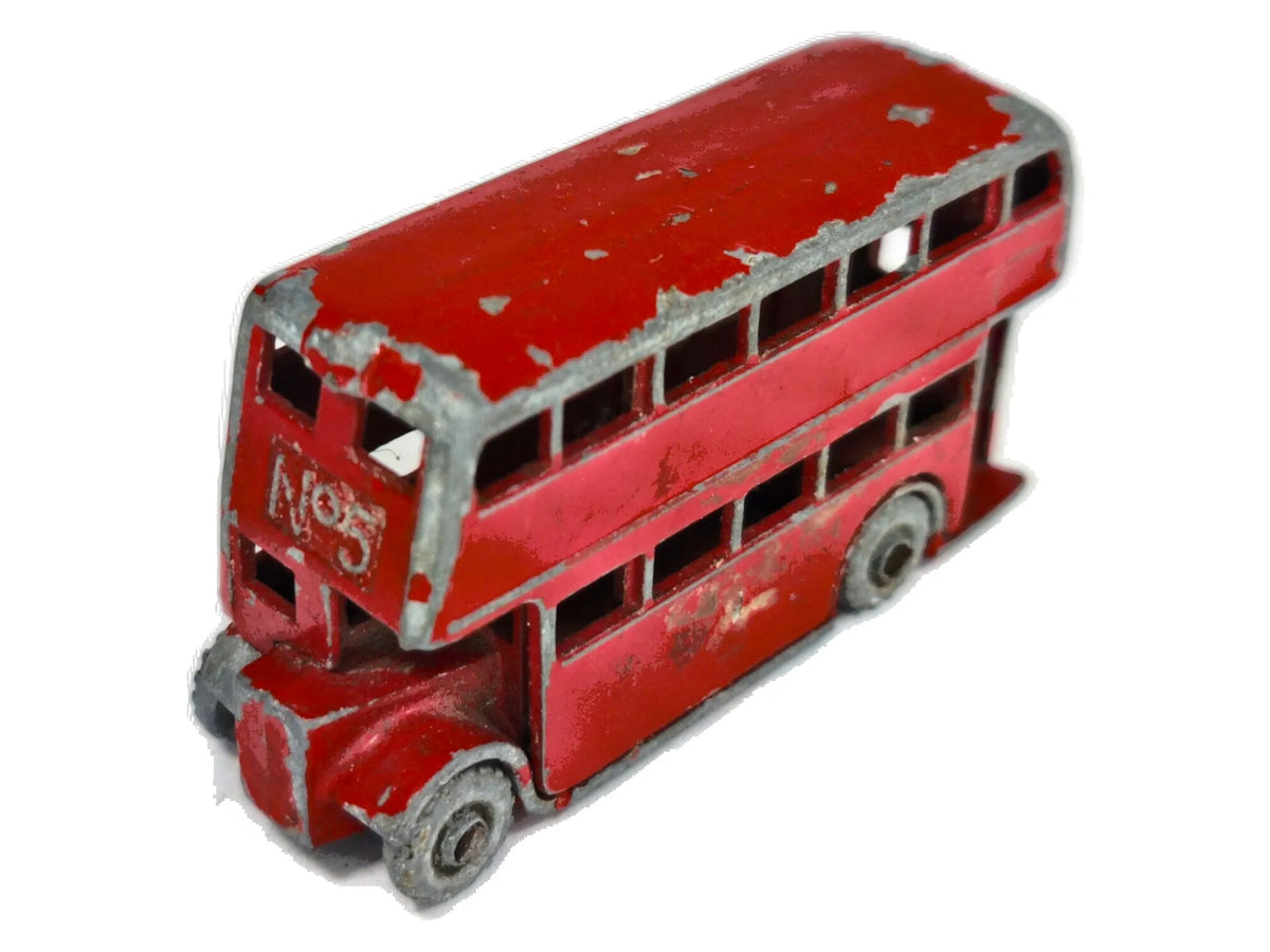 DOUBLE-DECKER BUS Matchbox '50 Czerwony 1:87 Made in England