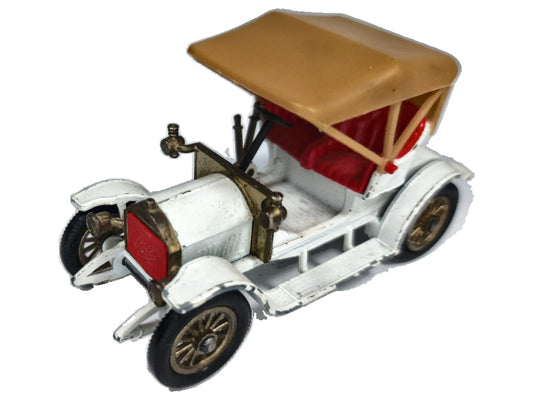 1909 Opel Coupe Matchbox '70 Biały 1:43 Made in England