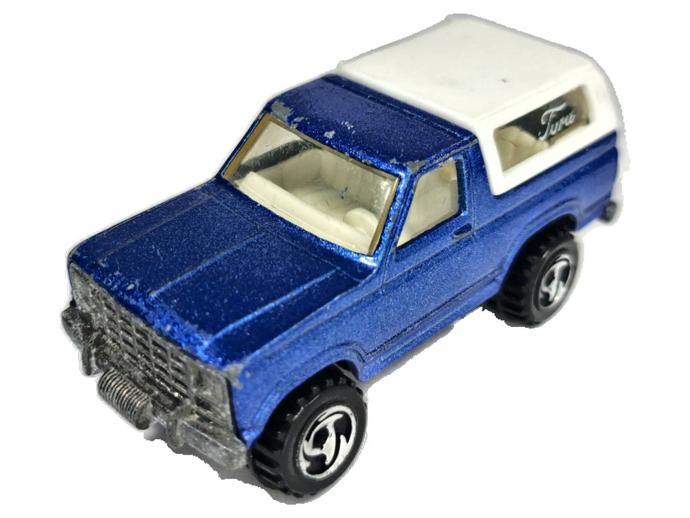 FORD BRONCO Hot Wheels 1980 Niebieski 1:55 2xMetal