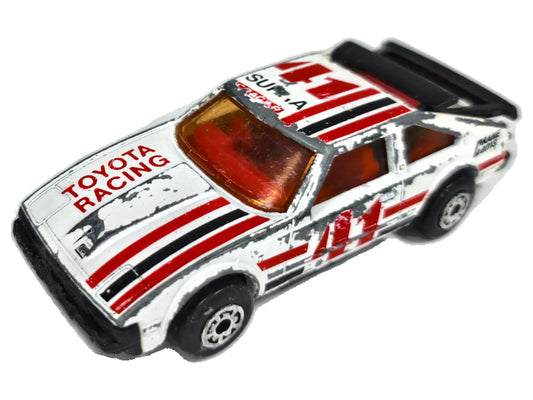 TOYOTA SUPRA Matchbox 1982 Biały 1:60 Made in Macau