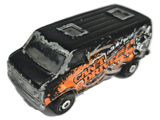 Chevy Van Matchbox 2006 1:74 Furgonetka Luzak Czarny