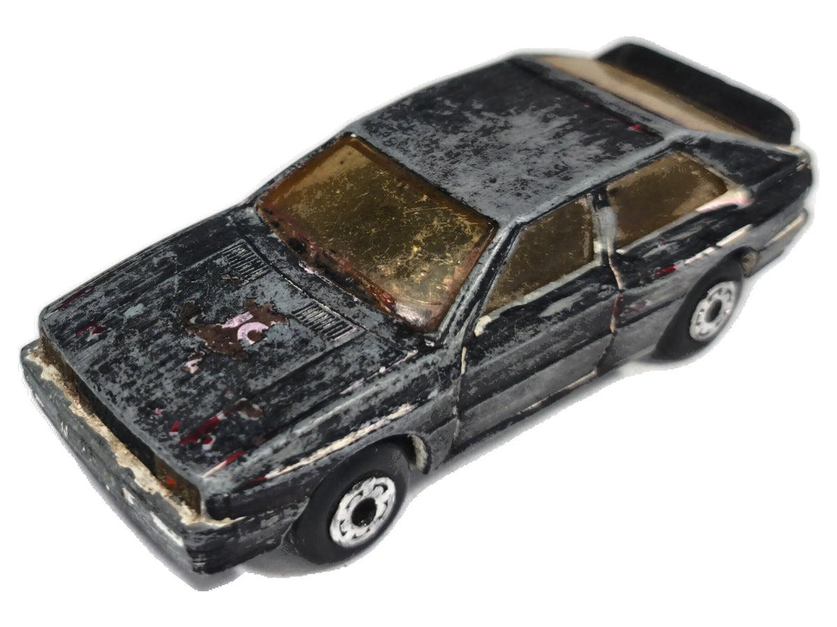 Audi Quattro Matchbox 1987 Superfast 1:58 Luzak Czarny