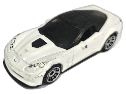 Chevrolet Corvette ZR1 Matchbox 2008 1:64 Luzak Biały
