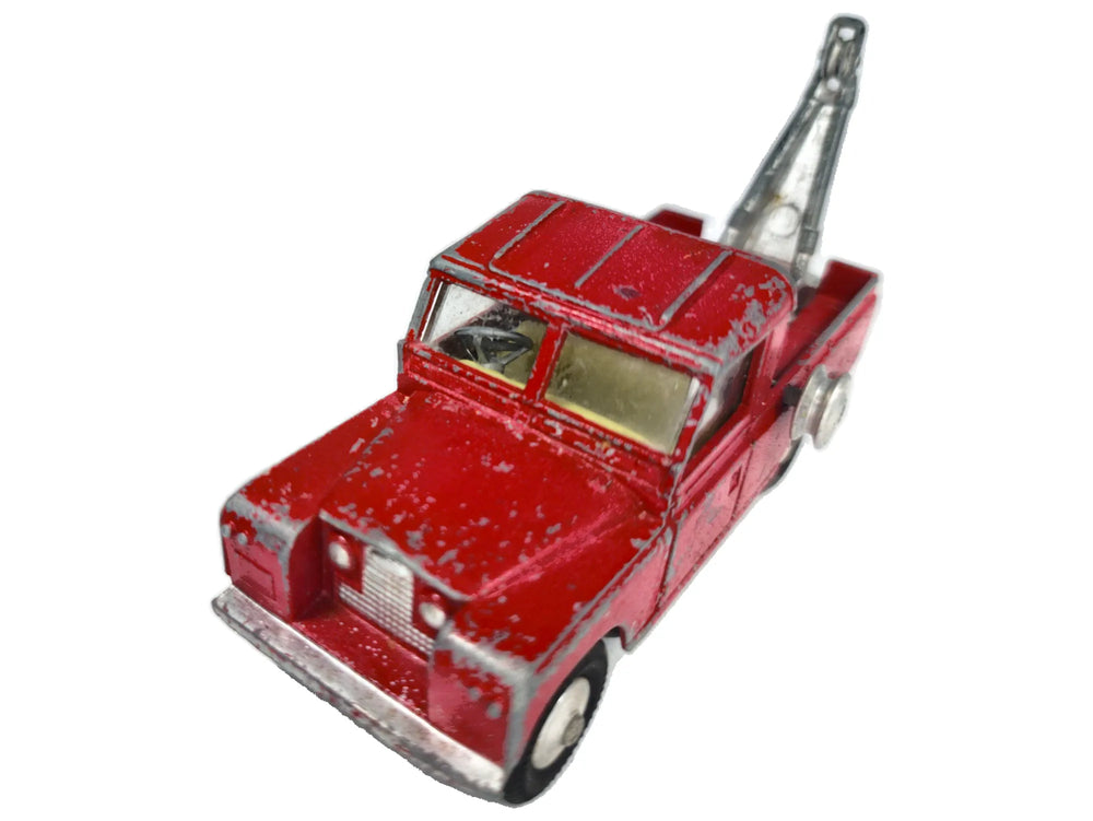 Land Rover 109" W.B. Corgi '70 Corgi Toys 1:36 Luzak Czerwony Pomoc drogowa