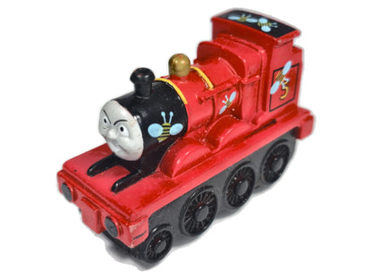 JAMES THE RED ENGINE #5, Thomas & Friends, Die cast, Czerwony 1:64 Resoraki