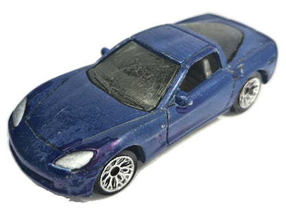 CHEVROLET CORVETTE, Matchbox 2003, Die cast MB630, Niebieski, 1:64