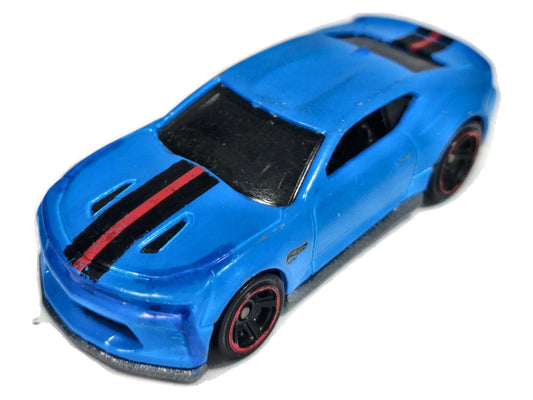 2018 Camaro Ss Hot Wheels 2017 Niebieski 1:64