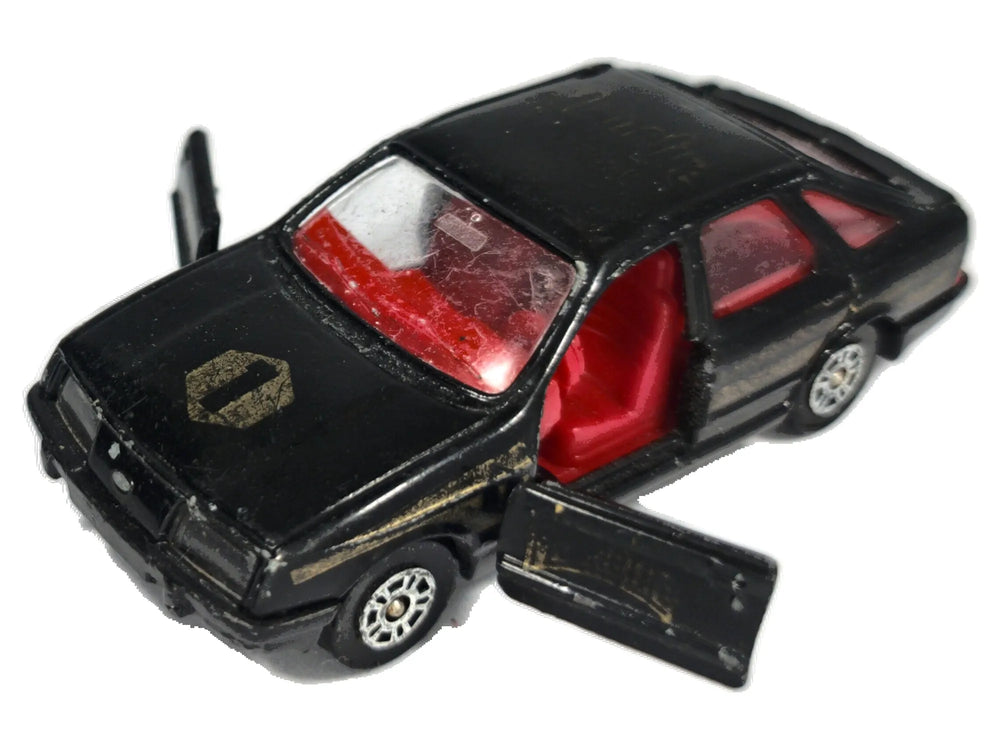 FORD SIERRA Policja Corgi '80 Czarny 1:48 Made in Great Britain