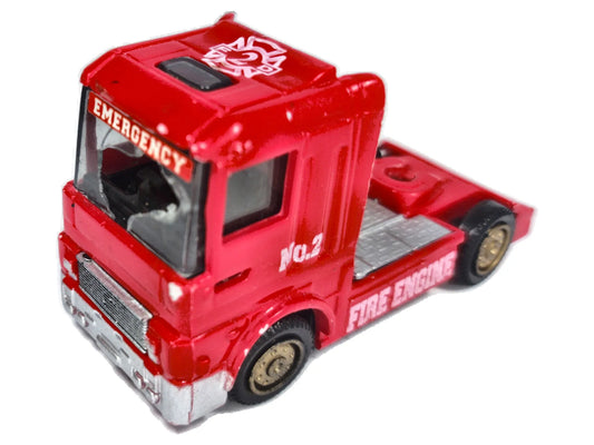 Ciągnik Siodłowy (Cab-Over) Straż pożarna Czerwony 1:87 Fire Engine