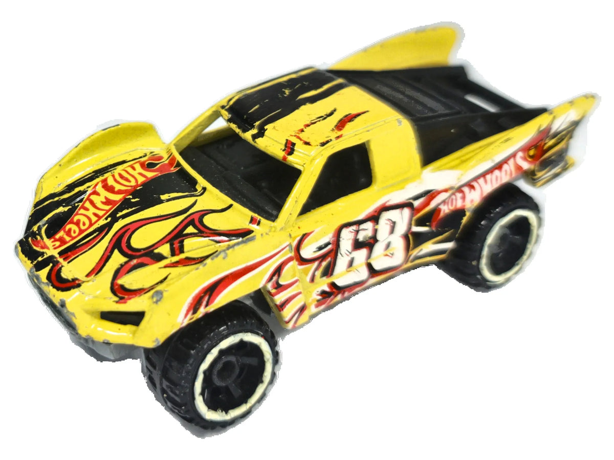 Off-Road Truck Hot Wheels 2012 1:64 63 Luzak Żółty