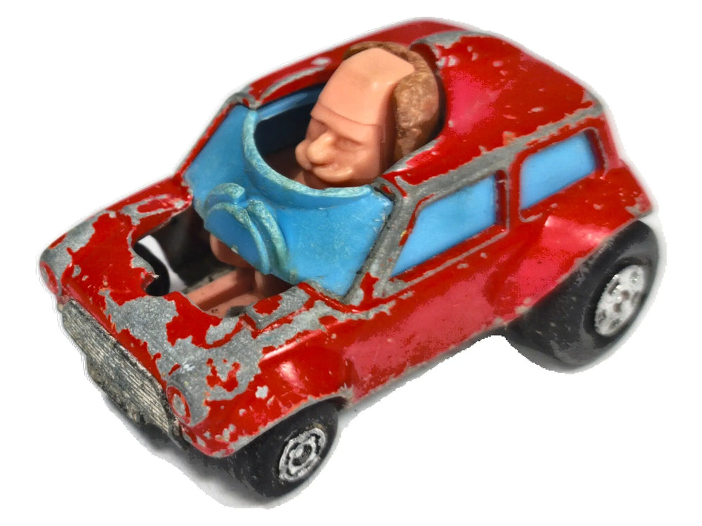 Mini-Ha-Ha Matchbox 1975 Juniors 1:79 Made in Gt Britain Luzak Czerwony