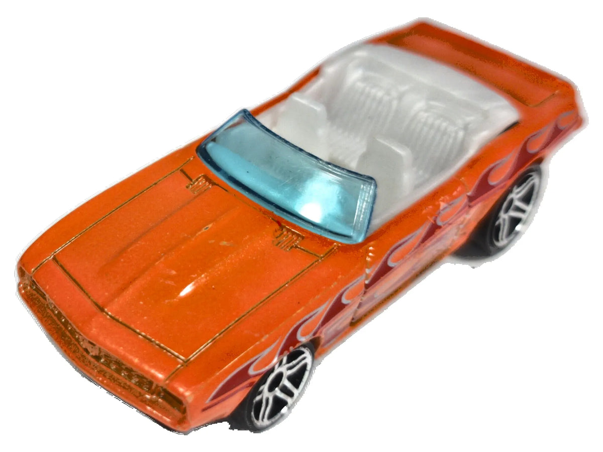 '69 Camaro Hot Wheels 2006 Heat Fleet 1:64 Luzak Pomarańczowy Muscle Car