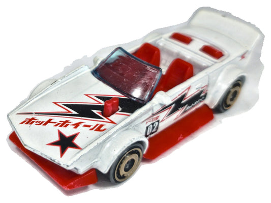 '87 Dodge D100 Hot Wheels 2017 HW Daredevils 1:64 Pickup 02 Luzak Biały