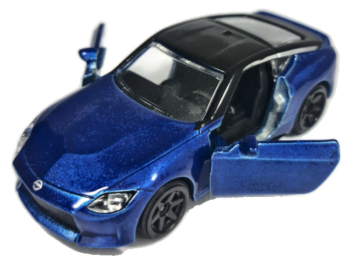 NISSAN Z, Majorette Premium, Die cast REF:2141, Niebieski, 1:63, Resoraki