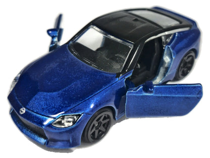 NISSAN Z, Majorette Premium, Die cast REF:2141, Niebieski, 1:63, Resoraki
