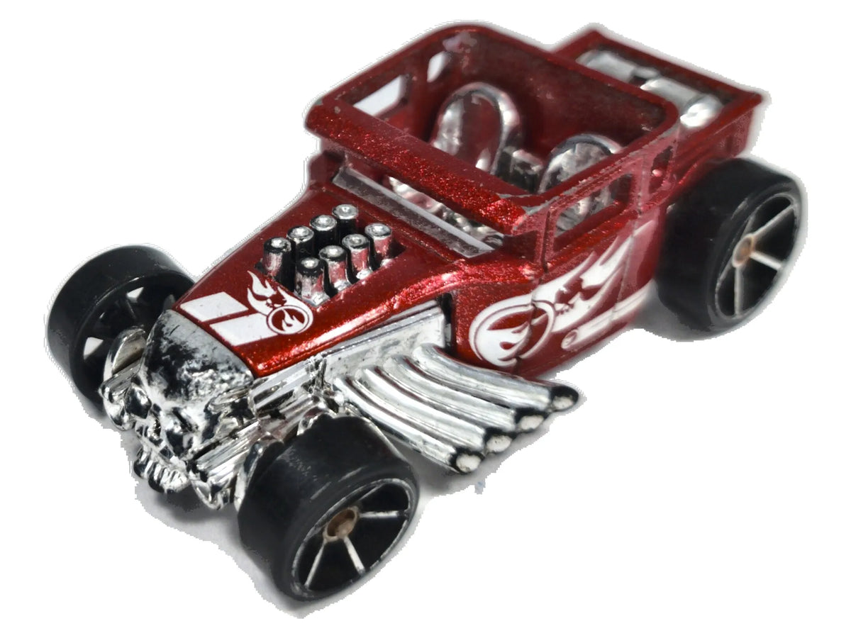 Bone Shaker Hot Wheels 1974 Treasure Hunt 1:64 Hot Rod Luzak Czerwony TH