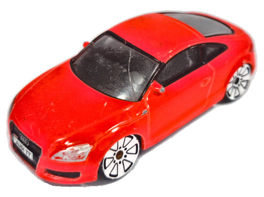 AUDI TT RS COUPE, Realtoy, Die cast 190E3G Jaskrawy Czerwony 1:64, Resoraki