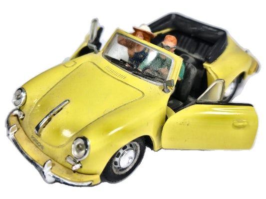 1969 Porsche 356B Cabriolet Hongwell Żółty 1:43 1969 PORSCHE 356B CABRIOLET