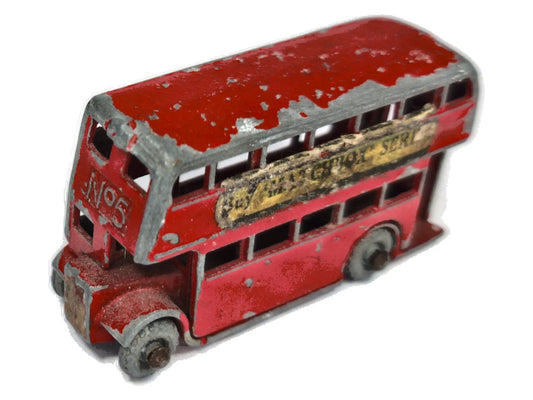 AUTOBUS PIĘTROWY London Bus Matchbox '60 Czerwony 1:87 Made in England