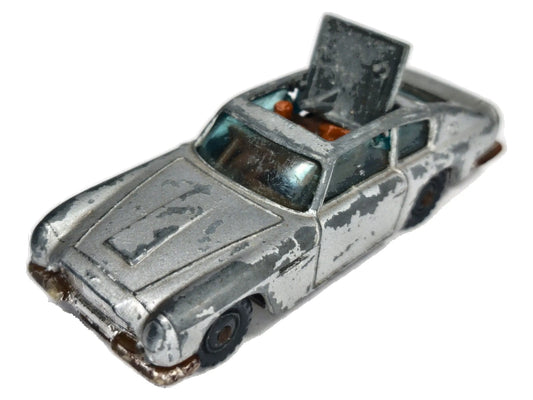JAMES BONDS ASTON MARTIN Husky '60 Srebrny 1:60 Made in Gt Britain